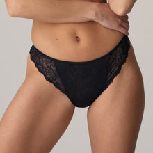 Load image into Gallery viewer, These Rio bikini style briefs in Velvet Blue are timeless, embracing your natural curves. The lace details are both delicate and fresh.  Fabric Content: Polyamide: 56%, Elastane: 20%, Polyester: 16%, Cotton: 8%
