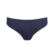 Load image into Gallery viewer, Navy blue bikini bottom on a white background
