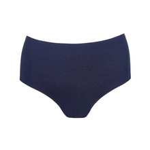 Load image into Gallery viewer, Navy blue high-waisted underwear on a white background
