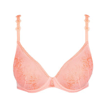 Load image into Gallery viewer, Annaelle Heart-Shape Plunge Bra | Peach
