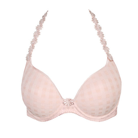 Avero Heart-Shaped Plunge Bra (Pearly Pink) A-E