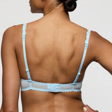Load image into Gallery viewer, Jane Heart-Shape Plunge Bra | Milky Blue
