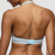 Load image into Gallery viewer, Jane Heart-Shape Plunge Bra | Milky Blue
