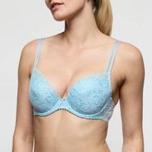Load image into Gallery viewer, Jane Push-Up Plunge Bra | Milky Blue
