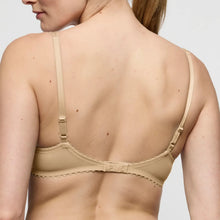 Load image into Gallery viewer, Beige bra worn by a person on a plain background
