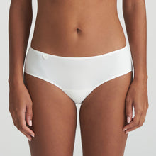 Load image into Gallery viewer, Ivory Hot Pants have a low rise. This style reveals a hint of your bottom at the back and has a seamless finish. They are totally opaque and are made from soft stretch fabric. Fabric Content: Polyamide: 82%, Elastane:13%, Cotton: 5%
