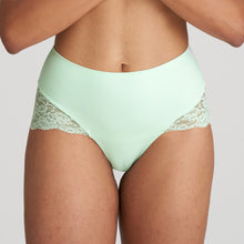 Load image into Gallery viewer, Spring Blossom.  Gentle light control brief married with exceptional comfort. These full briefs are a seamless fit under your LBD or your favourite trousers. Beautiful lace detail at the bottom and hips completes this feminine look.  Smooth finish, light control, and full style. Perfect! Fabric: Polyamide: 82%, Elastane:14%, Cotton: 4%
