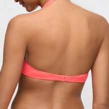 Load image into Gallery viewer, Person wearing a pink bikini top against a neutral background
