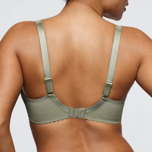 Load image into Gallery viewer, Green bra worn by a model on a plain background
