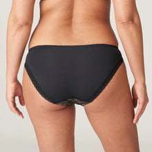Load image into Gallery viewer, Stylish bikini style Rio briefs in a smooth fabric with sexy laser cut-outs at the legs. Delicate elastic trim at the bottom for an invisible fit. Both flattering and practical.  Fabric Content: Polyamide: 73%, Elastane:18%, Cotton: 9%
