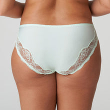 Load image into Gallery viewer, Looking for comfortable and oh so elegant briefs? These bikini style Rio briefs have it all. The lace work on the hip gives the impression of a longer leg, the bikini style is flattering to most shapes. This brief has a full back for smoothness and comfort. The lace detail on the hip offers the finishing touch to this elegant brief.  Fabric content: Polyamide: 72%, Elastane: 23%, Cotton: 5%
