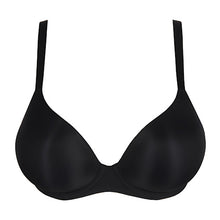 Load image into Gallery viewer, Charcoal. Excellent seamless deep plunge bra with moulded cup. Soft to wear and completely smooth under any garment.
Fabric: Polyamide: 53%, Elastane: 24%, Polyester: 23%

