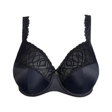 Load image into Gallery viewer, Black lace bra on a white background
