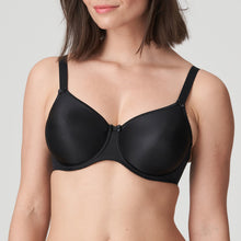 Load image into Gallery viewer, This is a classic seamless no frills T-Shirt underwire bra. With its plain straps and moulded cups it features a smooth finish under t/shirts, polo shirts and knitted fabrics. The sturdy preformed cups support and lift the bust, creating a perfect rounded shape that is so typical of the Satin range.  Fabric Content: Polyamide: 58%, Elastane: 24%, Polyester: 18%
