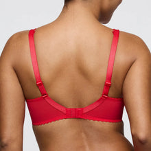 Load image into Gallery viewer, Red bra worn by a person on a plain background
