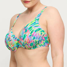 Load image into Gallery viewer, Douala Half Padded Plunge Bikini Top
