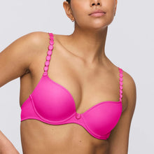 Load image into Gallery viewer, pink bra on model, white background
