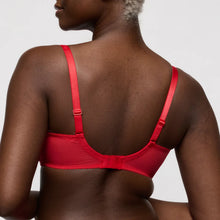 Load image into Gallery viewer, Red bra worn by a person on a plain background
