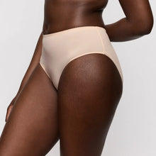 Load image into Gallery viewer, Beige bikini bottom worn by a person on a plain background
