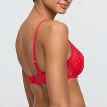 Load image into Gallery viewer, Jane Push-Up Plunge Bra | True Red
