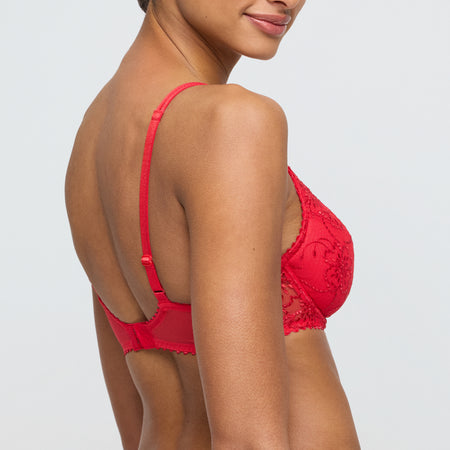 Jane Push-Up Plunge Bra | True Red