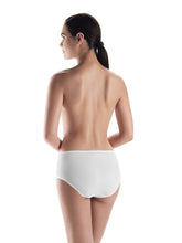 Load image into Gallery viewer, 100% mercerized pure full cotton briefs with no side seams. White.

