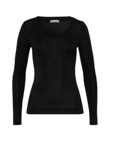 Finely knitted silk/cashmere round neck Long Sleeve Top and matching Longjohns. Super-soft touch and seamless construction for the ultimate in comfort, warmth and breathability. Light to wear but with all the warmth of the silk and cashmere combo. Perfect for skiing, golf or standing at the bus stop!