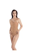 Load image into Gallery viewer, Timelessly elegant lingerie classic. Camisole bra top with an integrated formed cup wired bra. Looks great under jackets or blouses. Made from a fine, comfortable elastic polyamide. It has incredibly flat seams which provide a smooth profile underneath clothing. Available in 3 classic colours. A to C cup. Adjustable straps. 
