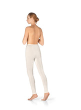 Load image into Gallery viewer, Woollen-Silk totally comfortable Longjohns. This temperature regulating natural fabric is so comfortable to wear. It has no side seams and has a stylish satin edging for subtle elegance.  Hanro Woolen/Silk sizing is on the larger end of the spectrum. When ordering select the size down from normal.  Fabric mix: 70% merino wool, 30% pure silk Machine washable
