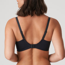 Load image into Gallery viewer, Charcoal smooth formed cup heart shaped underwire bra. It is perfectly seamfree and smooth. The moulded cups give a lovely natural shape combined with excellent support. 
