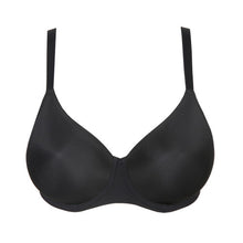 Load image into Gallery viewer, Charcoal . This is a light non formed cup underwire bra. It is perfectly seamfree. Made from spacer fabric for a seamless smooth fit.  Supremely comfortable and light, this is a perfect T-shirt bra.   Fabric Content: Polyester: 54%, Polyamide: 35%, Elastane: 11% 
